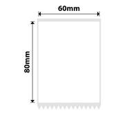 Nb547 - Niimbot - K2 / K3 - 60X80mm - 360 White Labels