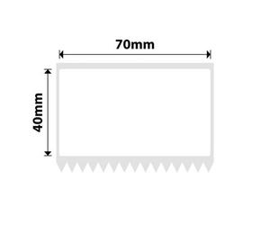 Nb548 - Niimbot - K3 Only - 70X40mm - 690 White Labels