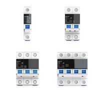 NB6-63 DZ30 DZ40 EPN DPN TPN 1P 2P 3P 4P AC 230/400V ROCB Circuit Breaker DIN Rail Mounting Miniature Air Switch(63A,4P)