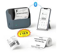 Nb609 - Niimbot - B4 - Bluetooth Portable Shipping Thermal Label Printer With Free Roll