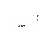 Nb790 - Niimbot - B18 / N1 - 14X50mm - 50 White Iron On Labels