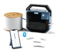 Nb801 - Niimbot - C1 Cable Thermal Transfer Printer - Lake Blue Gray