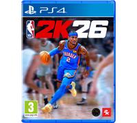 NBA 2K26 for PS4 - Physical Media, White