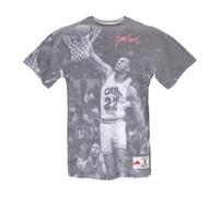 NBA Above the Rim Tee, male, Mitchell & Ness, T-Shirts, Gray, XL, Tops XL