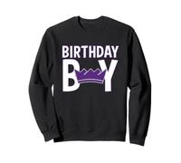 NBA Birthday Boy Sacramento Kings Retro Logo Sweatshirt
