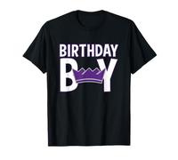 NBA Birthday Boy Sacramento Kings Retro Logo T-Shirt