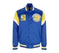 NBA Bomber Jacket Golden State Warriors - male - Mitchell & Ness - Bomber Jackets - Blue - S - Jackets S