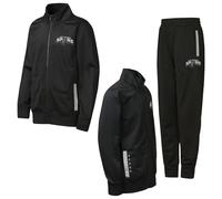 NBA Boys San Antonio Spurs Full Zip Tracksuit Track Set, Black, 14-15 Years EU