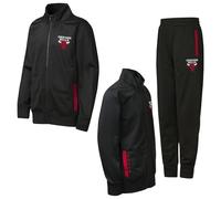 NBA Boys Youth Poly Track Set, Black, 4-6 EU
