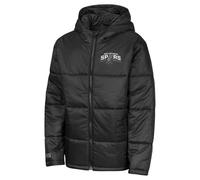 NBA Boys Youth Puffer Coat, Black, 7-8 Years EU