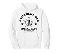 NBA Brooklyn Nets Basketball Dad Social Club Brooklyn NY Pullover Hoodie