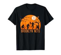 NBA Brooklyn Nets Halloween Midnight Hoops T-Shirt