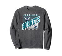 NBA Charlotte Hornets Rise Above Sweatshirt, Adult Unisex, Dark Heather Grey, X-Large