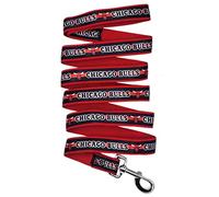 NBA CHICAGO BULLS Dog Leash, Size Large. Heavy-Duty Metal Swivel Buckle Pet Leash