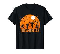 NBA Chicago Bulls Halloween Midnight Hoops T-Shirt