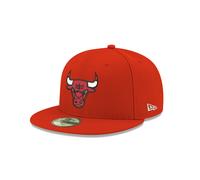 NBA Chicago Bulls Men's Official 59FIFTY Fitted Cap 7.125 Red