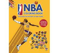 NBA Coloring Book: Color All 30 Teams, Logos, Jerseys & Basketball Legends