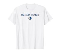 NBA - Dallas Mavericks Logo Knockout White T-Shirt
