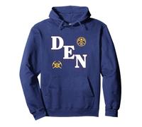 NBA - Denver Nuggets Angled Logo Pullover Hoodie