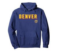 NBA - Denver Nuggets City Wordmark Logo Pullover Hoodie