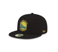NBA Golden State Warriors Men's Official 59FIFTY Fitted Cap 7.25 Black