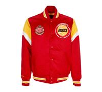 NBA Houston Rockets Bomber Jacket - male - Mitchell & Ness - Bomber Jackets - Red - S - Jackets S