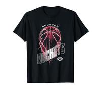 NBA Houston Rockets Lightning Bolt Basketball Logo T-Shirt