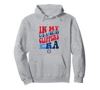 NBA In My Los Angeles Clippers Era Retro Wave Logo Pullover Hoodie