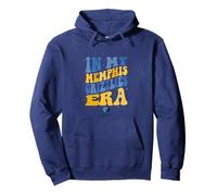 NBA In My Memphis Grizzlies Era Retro Wave Logo Pullover Hoodie