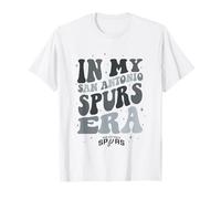 NBA in My San Antonio Spurs Era Retro Wave Logo T-Shirt