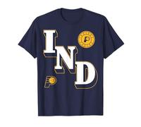 NBA - Indiana Pacers Angled Logo T-Shirt