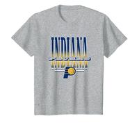 NBA Indiana Pacers Stretch T-Shirt, Youth, Heather Grey, Large