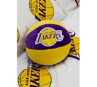 NBA Los Angeles Lakers Basketball Shaped Cushion Yellow