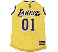 NBA LOS ANGELES LAKERS DOG Jersey, Medium - Tank Top Basketball Pet Jersey