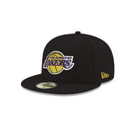 NBA Los Angeles Lakers Men's Official 59FIFTY Fitted Cap 7.125 Black