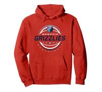 NBA Memphis Grizzlies The Rock Pullover Hoodie, Adult Unisex, Red, X-Large