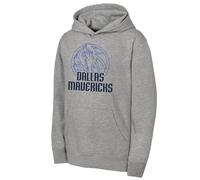 NBA Mens Dallas Mavericks Hoodie, Officially Licensed Hooded Sweatshirt In Pullover Fleece, Heather Grey, M EU
