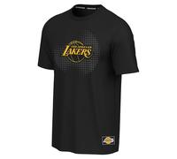 NBA Mens Youth Graphic Tee, Black, M EU