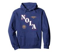 NBA New Orleans Pelicans Angled Logo Pullover Hoodie