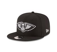 NBA New Orleans Pelicans Men's 9Fifty Snapback Cap, One Size, Black