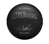 Wilson NBA Nightmode Basketball - Giannis, Black, 7