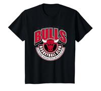 NBA Official Chicago Bulls in The Club T-Shirt, Youth, Black, 3T
