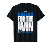 NBA Official Dallas Mavericks for The Win 2025 Playoffs T-Shirt