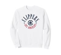 NBA Official Los Angeles Clippers Bandwidth Sweatshirt, Adult Unisex, White, XX-Large