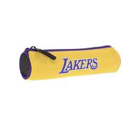 NBA Official NBA Mini Pencil Case, Lightweight and Compact, with Practical Zip Closure, Ideal for Pens, Pencils and Stationery, 20 x 6 x 6 x H cm
