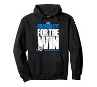 NBA Official Oklahoma City Thunder For the Win Playoffs 2025 Pullover Hoodie