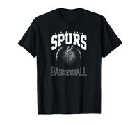 NBA Official San Antonio Spurs X Files T-Shirt, Men, Black, Medium