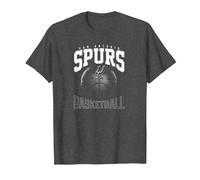 NBA Official San Antonio Spurs X Files T-Shirt, Men, Dark Heather Grey, Small