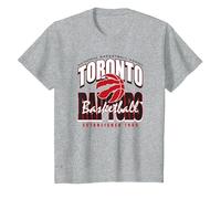 NBA Official Toronto Raptors Bring The Noise T-Shirt, Youth, Heather Grey, Medium