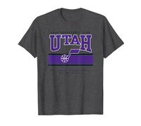 NBA Official Utah Jazz Up Top T-Shirt, Men, Dark Heather Grey, XX-Large